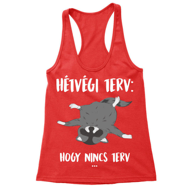 Hétvégi Terv - Mosómedve - Női Trikó