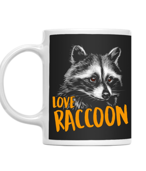 Love Raccoon Mosómedve Bögre - Mosómedve
