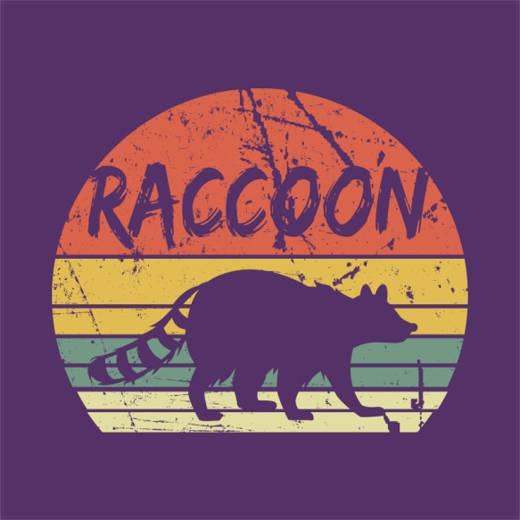 Raccoon Color Mosómedve Pólók, Pulóverek, Bögrék - Mosómedve