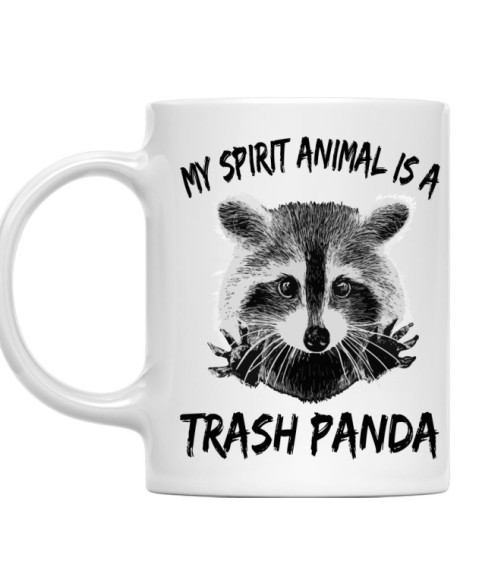 Spirit Animal - Trash Panda Mosómedve Bögre - Mosómedve