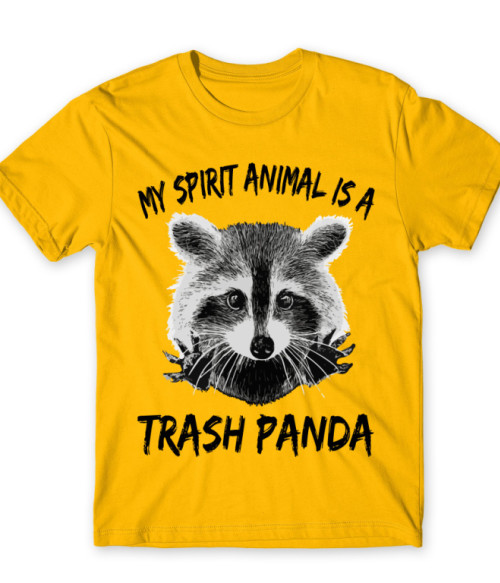 Spirit Animal - Trash Panda Mosómedve Póló - Mosómedve