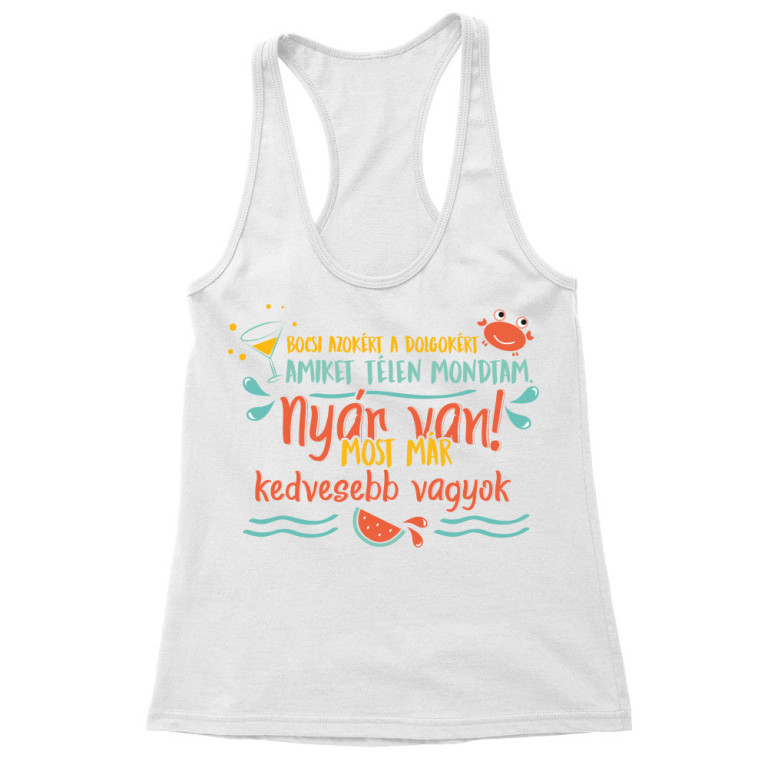 Nyár van - Kedvesebb vagyok - Női Trikó