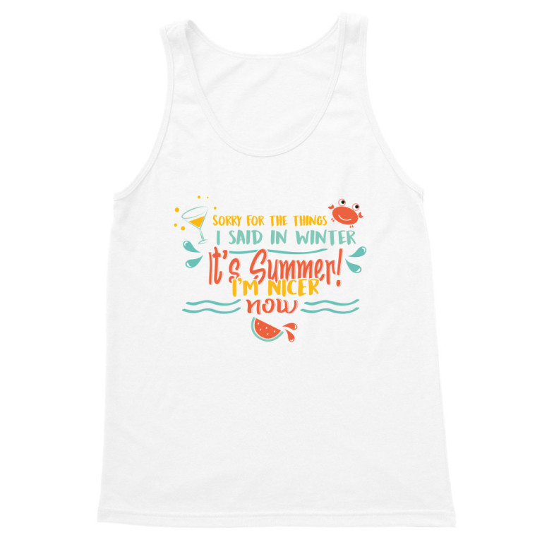 It's summer - I'm kinder