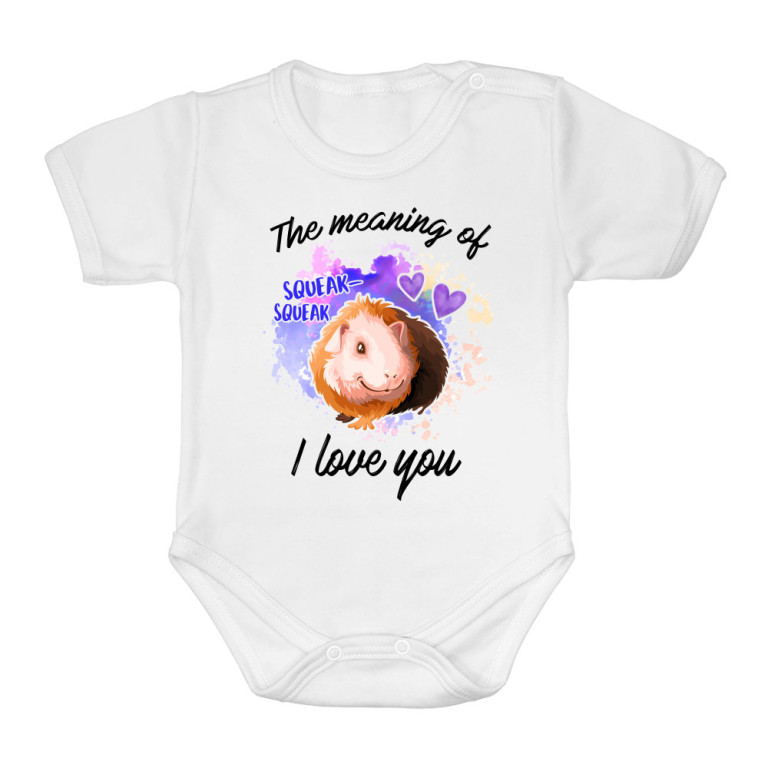 Meaning of I love you - Guinea pig