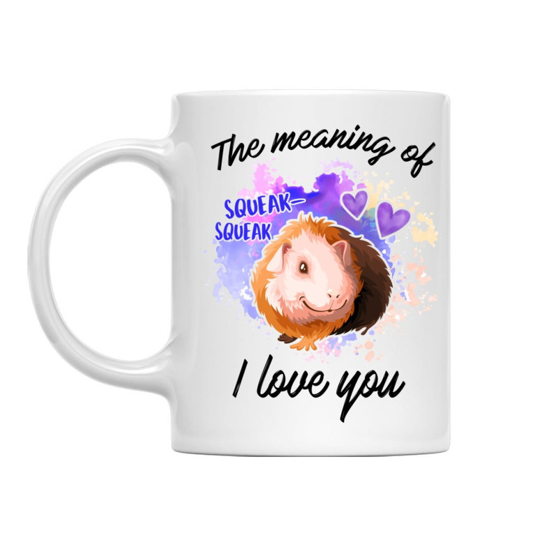 Meaning of I love you - Guinea pig