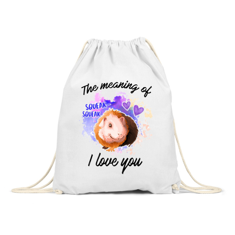 Meaning of I love you - Guinea pig