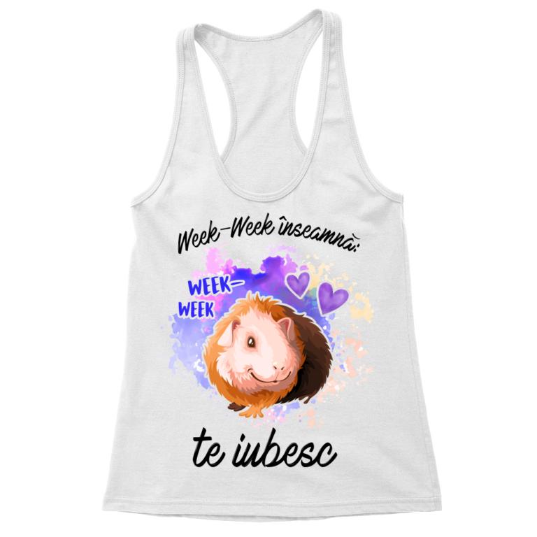 Înseamnă te iubesc - Porcușor de Guineea - Tricou pentru femei