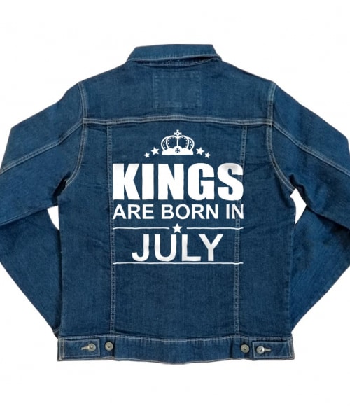 Kings are born in July Póló - Ha Birthday rajongó ezeket a pólókat tuti imádni fogod!