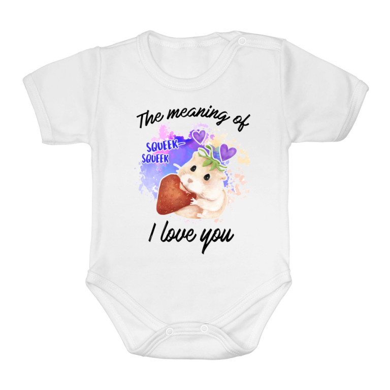 Meaning I love you - Hamster
