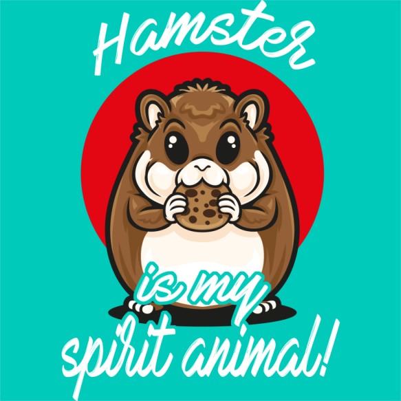 Spirit Animal - Hamster Hörcsög Pólók, Pulóverek, Bögrék - Hörcsög