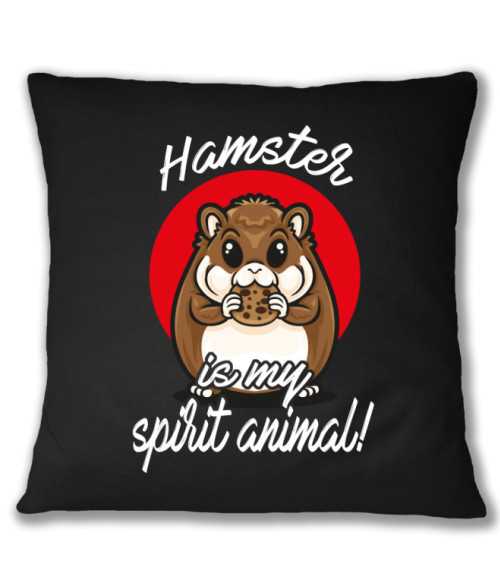 Spirit Animal - Hamster Hörcsög Párnahuzat - Hörcsög