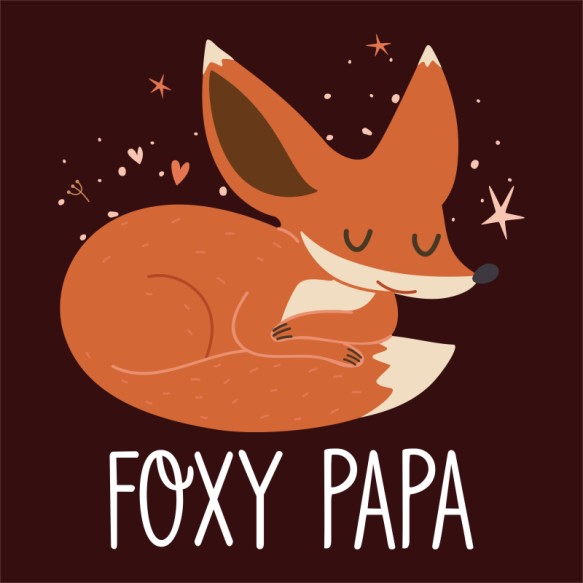 Foxy Papa Rókás Pólók, Pulóverek, Bögrék - Rókás