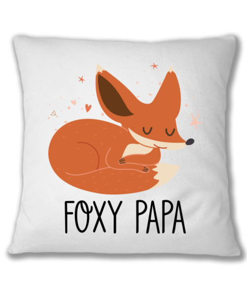 Foxy Papa Rókás Párnahuzat - Rókás