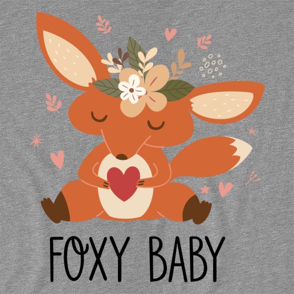 Foxy Baby Rókás Pólók, Pulóverek, Bögrék - Rókás