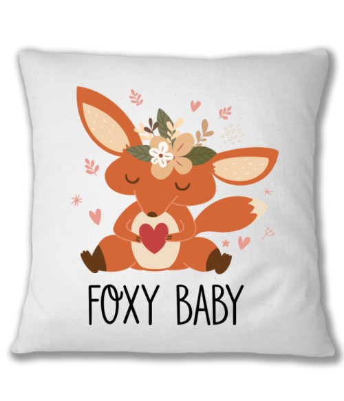 Foxy Baby Rókás Párnahuzat - Rókás