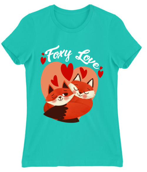 Foxy Love Rókás Női Póló - Rókás
