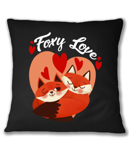 Foxy Love Rókás Párnahuzat - Rókás
