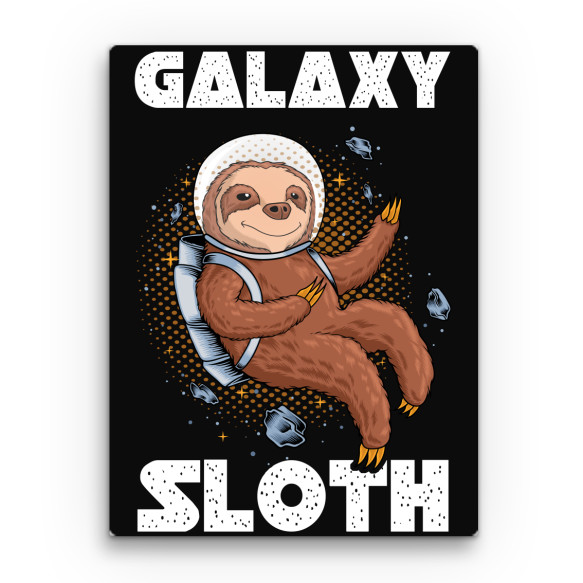 Galaxy Sloth Lajhár Vászonkép - Lajhár