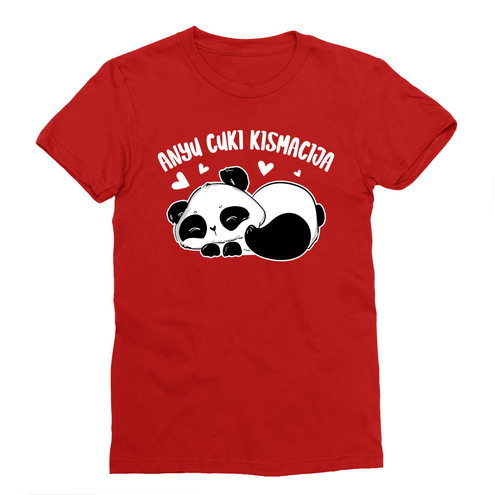 Anyu  Cuki Kismacija - Panda Férfi Testhezálló Póló