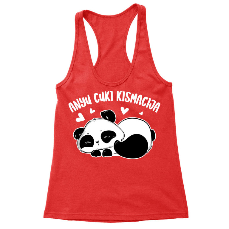 Anyu  Cuki Kismacija - Panda - Női Trikó