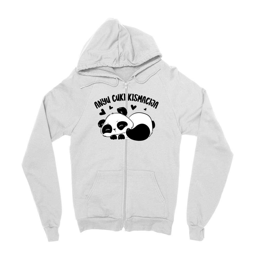 Anyu Cuki Kismacija - Panda Zipzáros Pulóver