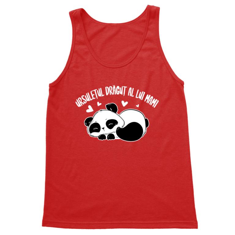 Ursulețul drăguț al lui mami - Panda - Tricou pentru bărbați