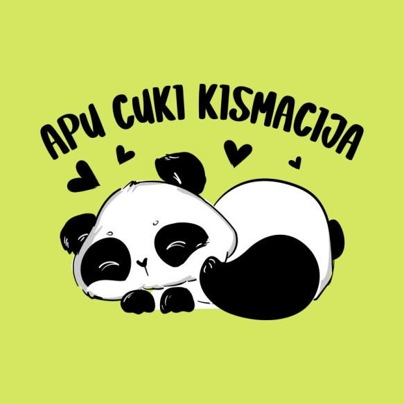 Apu  Cuki Kismacija - Panda Pandás Pólók, Pulóverek, Bögrék - Pandás