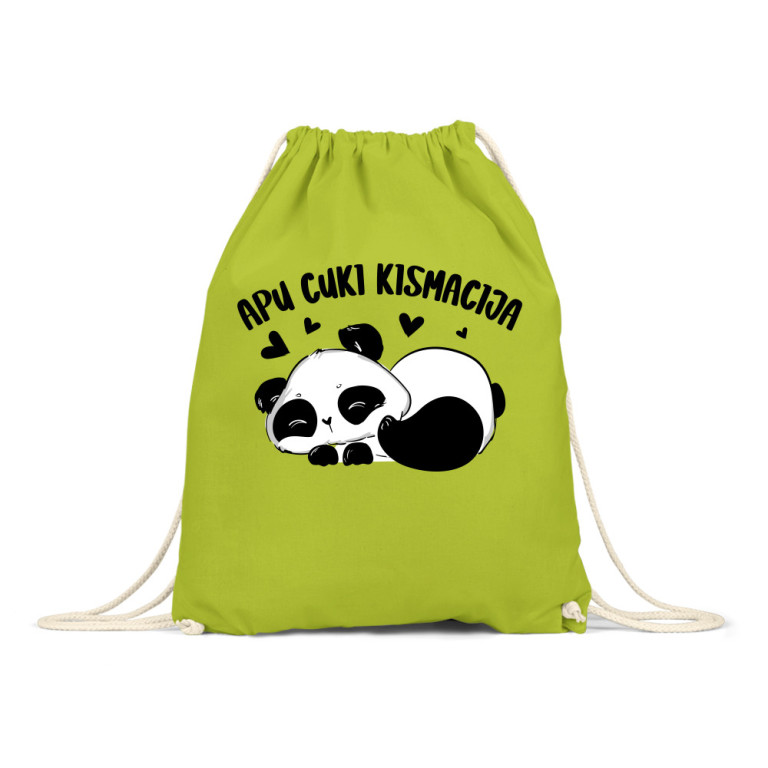 Apu  Cuki Kismacija - Panda - Tornazsák