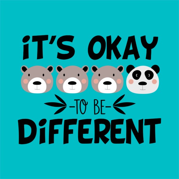 Different - Panda Pandás Pólók, Pulóverek, Bögrék - Pandás