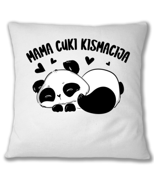Mama Cuki Kismacija - Panda Pandás Párnahuzat - Pandás