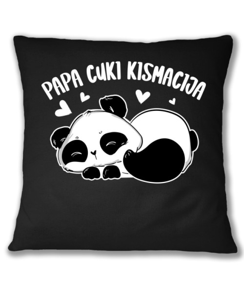 Papa Cuki Kismacija - Panda Pandás Párnahuzat - Pandás