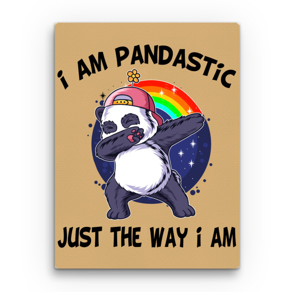 Pandastic Pandás Vászonkép - Pandás
