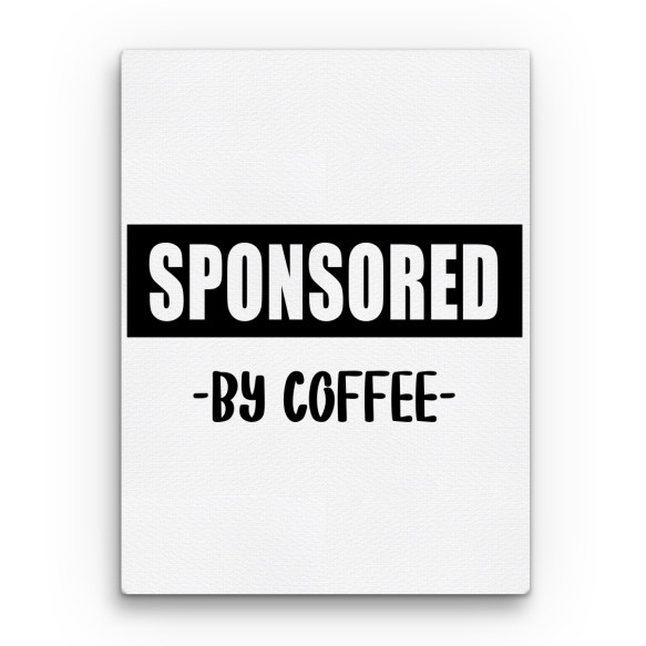 Sponsored - Coffee Gasztronómia Vászonkép - Kávés