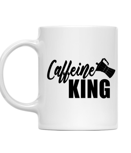 Caffeine King Kávés Bögre - Kávés