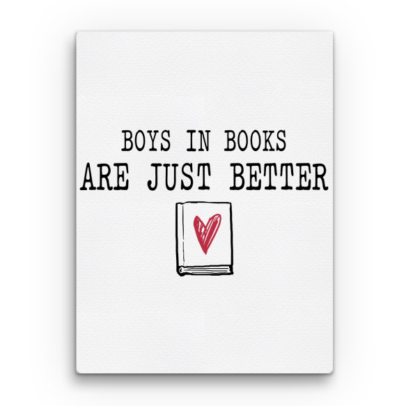 Just Better - Books Olvasás Vászonkép - Olvasás