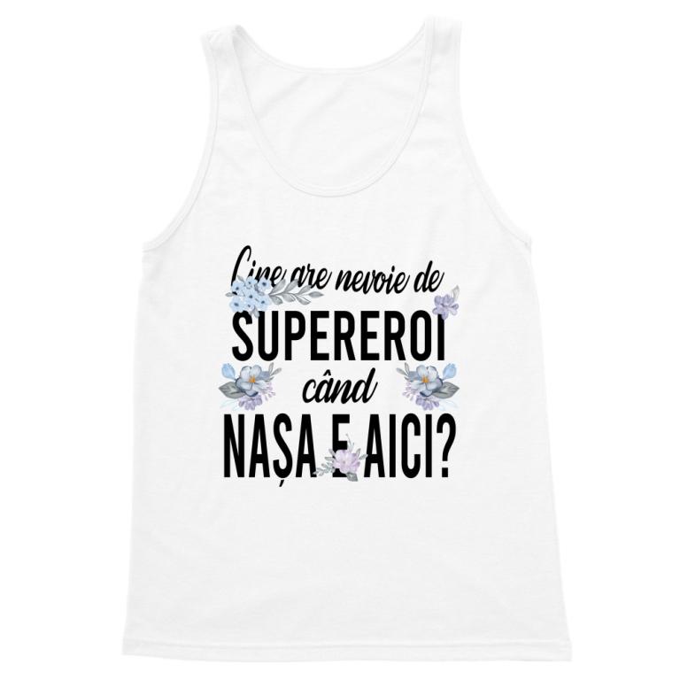 Cine are nevoie de supereroi - Nașă - Tricou pentru bărbați