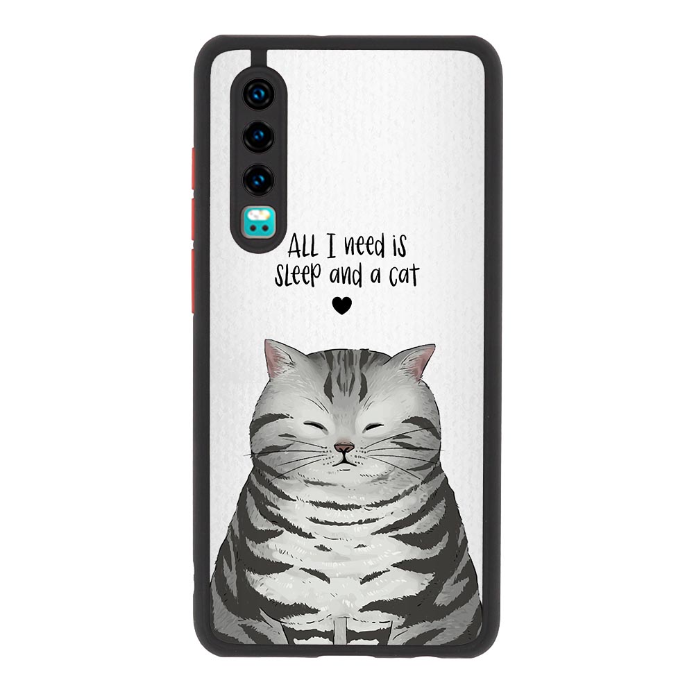 All I need is sleep and a cat Huawei Telefontok