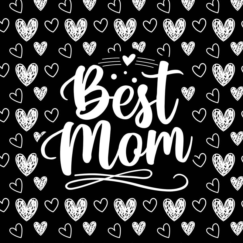 Best mom - black