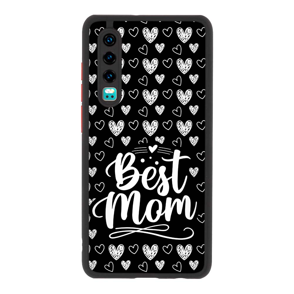 Best mom - black Huawei Telefontok