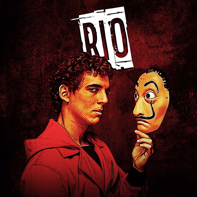 Rio with mask
