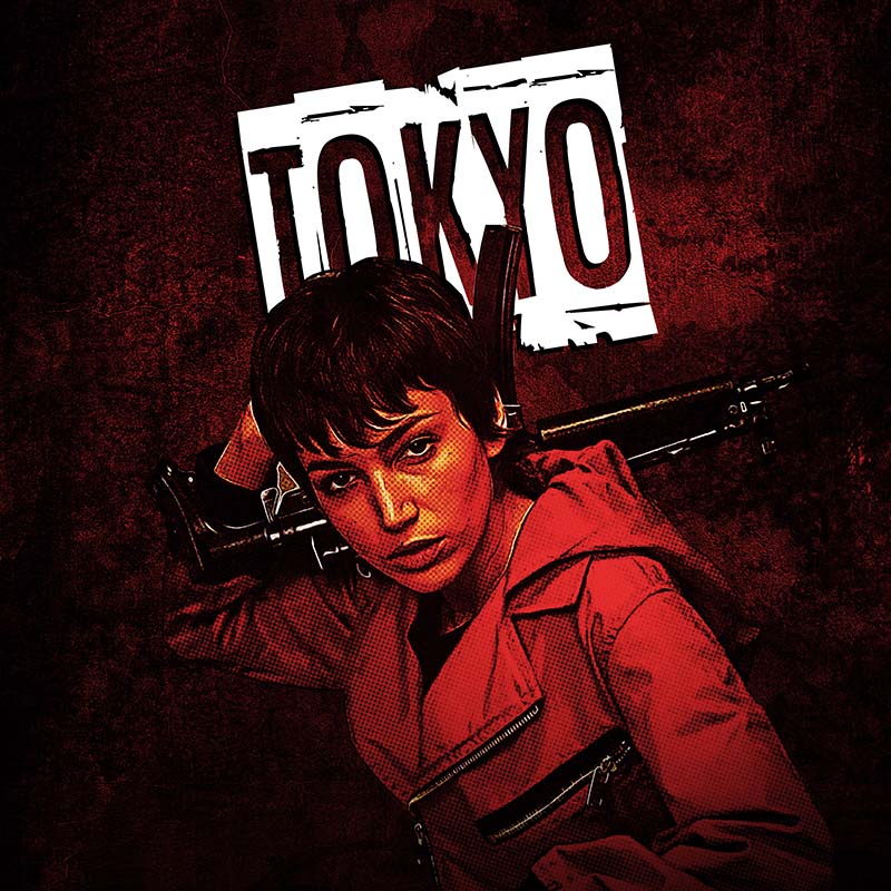 Tokyo with mask