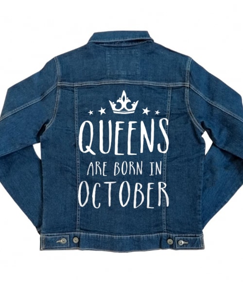 Queens are born in October Póló - Ha Birthday rajongó ezeket a pólókat tuti imádni fogod!