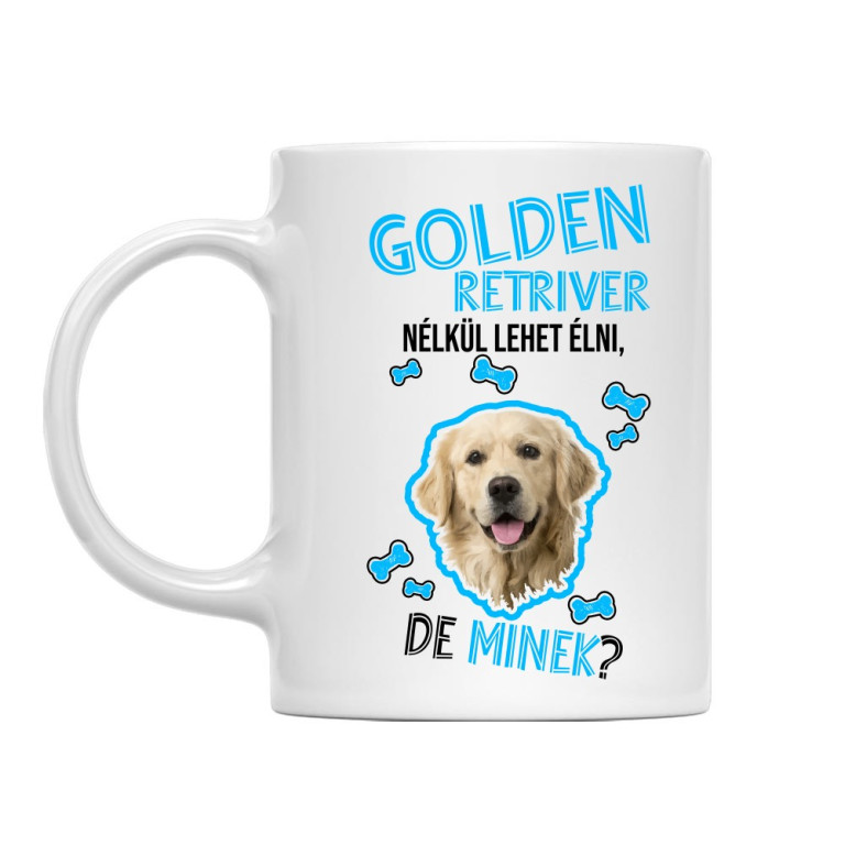Lehet Élni de Mindek - Golden Retriever - Bögre