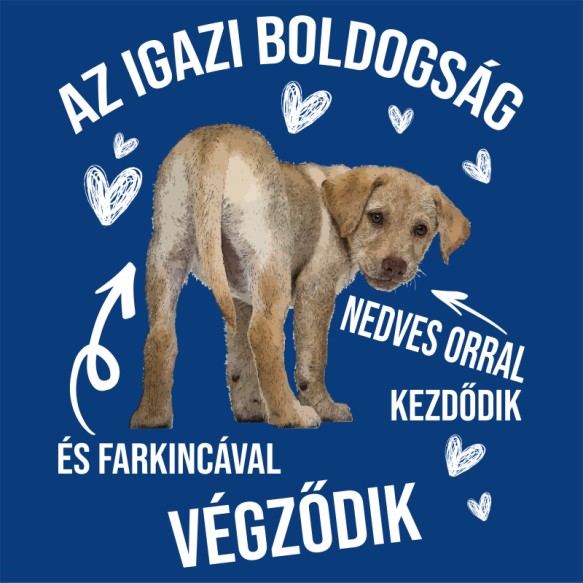 Az Igazi Boldogság - Labrador Labrador Retriever Pólók, Pulóverek, Bögrék - Labrador Retriever