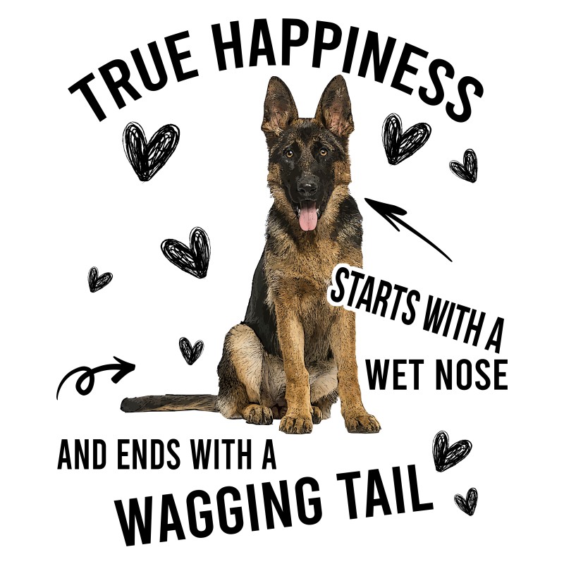 True Happiness - German Shepherd