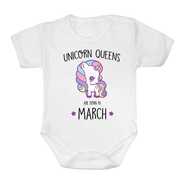 Unicorn queens are born in March