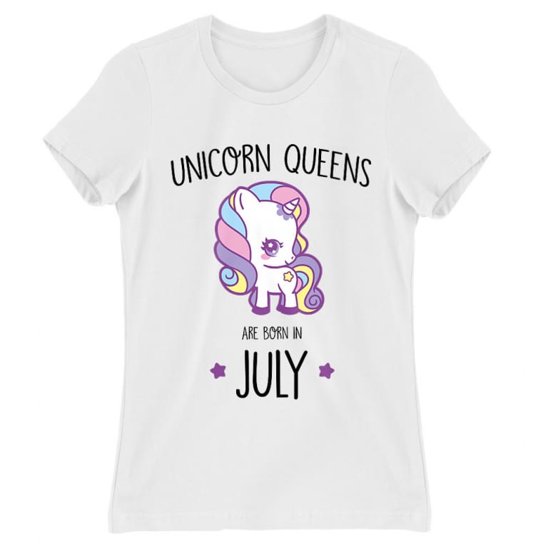 Unicorn queens are born in July
