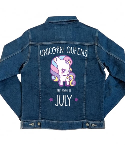 Unicorn queens are born in July Póló - Ha Birthday rajongó ezeket a pólókat tuti imádni fogod!