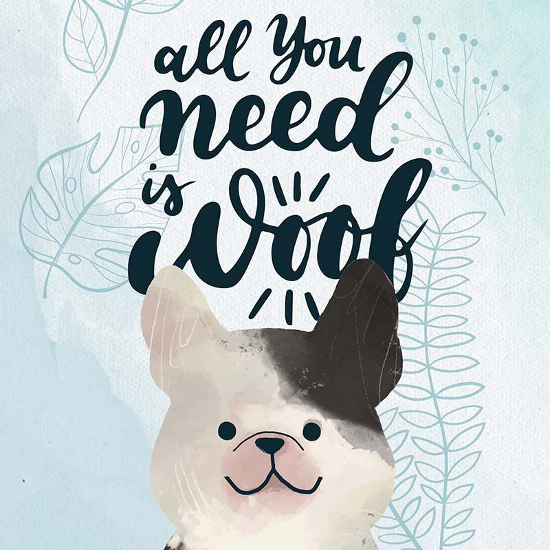 All you need is woof
