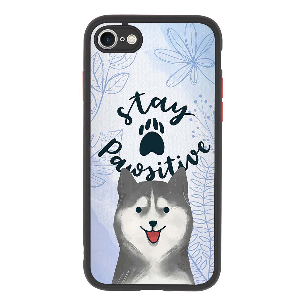 Stay pawsitive Apple iPhone Telefontok